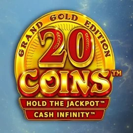 20 Coins Grand Gold Edition game by Wazdan – logo hosted on Twindor Casino