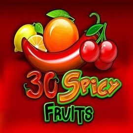 Official Slots logo: 30 Spicy Fruits by Amusnet Interactive at Twindor Casino
