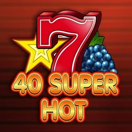 40 Super Hot slot logo by Amusnet Interactive at Twindor Casino