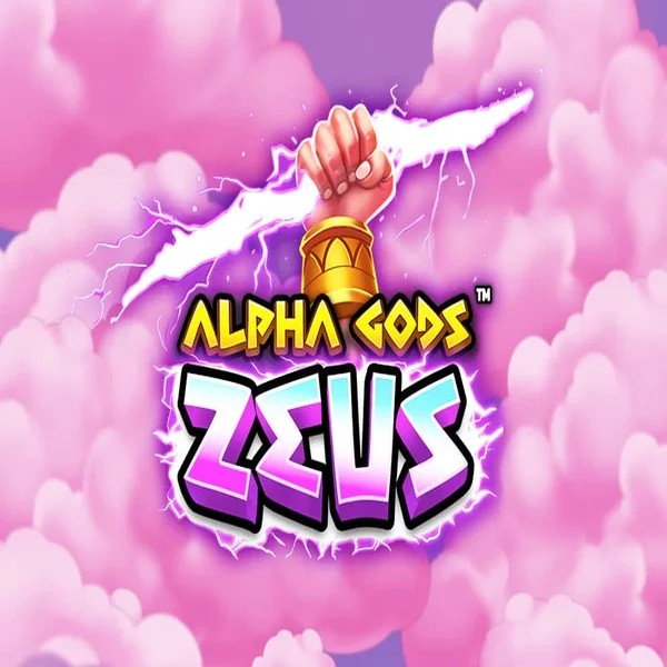 Alpha Gods Zeus slot logo by PearFiction Studios at Twindor CasinoAlpha Gods Zeus