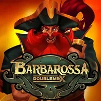 Barbarossa DoubleMax slot logo by Peter & Sons at Twindor Casino