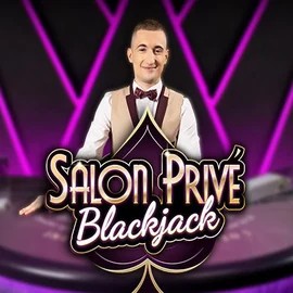 Blackjack Salon Privé online game logo by Ezugi on twindorr.com