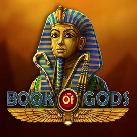 Logo of Book of Gods from BF Games at Twindor Casino