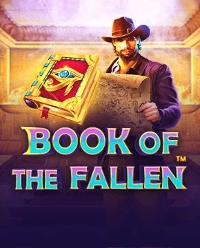 Slots logo of book of the fallen from Pragmatic Play at Twindor Casino