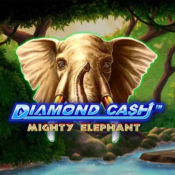 Diamond Cash Mighty Elephant slot visual from Greentube available on twindorr.com