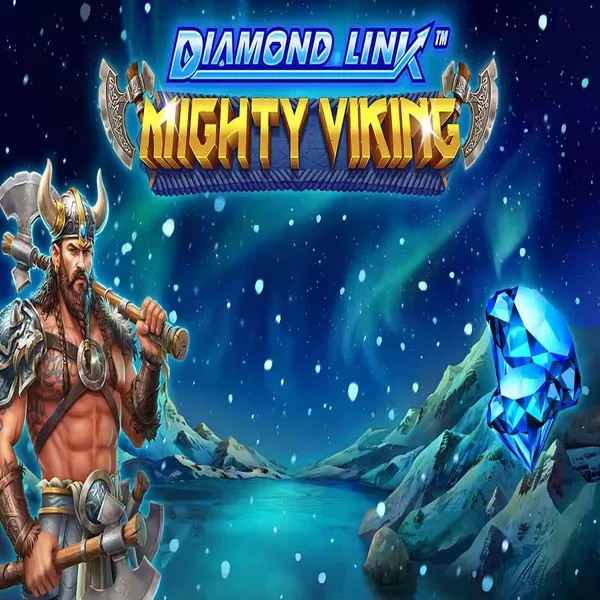 Diamond Link Mighty Viking logo by Greentube at Twindor Casino