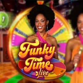 Live Casino logo of Funky Time from Evolution at Twindor Casino