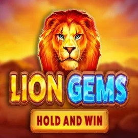 Logo of Lion Gems Hold and Win from Playson at Twindor Casino