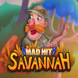 Mad Hit Savannah game by RubyPlay – logo hosted on Twindor Casino