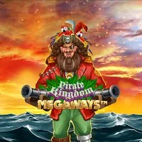 Pirate Kingdom Megaways online game logo by Iron Dog Studio on twindorr.com