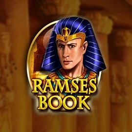 Logo of Ramses Book Deluxe from Gamomat at Twindor Casino