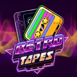 Retro Tapes logo by Push Gaming at Twindor CasinoRetro Tapes