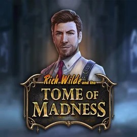 Tome of Madness slot logo by Play'n GO at Twindor Casino