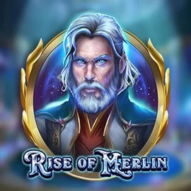 Official Slots logo: Rise of Merlin by Play'n GO at Twindor Casino