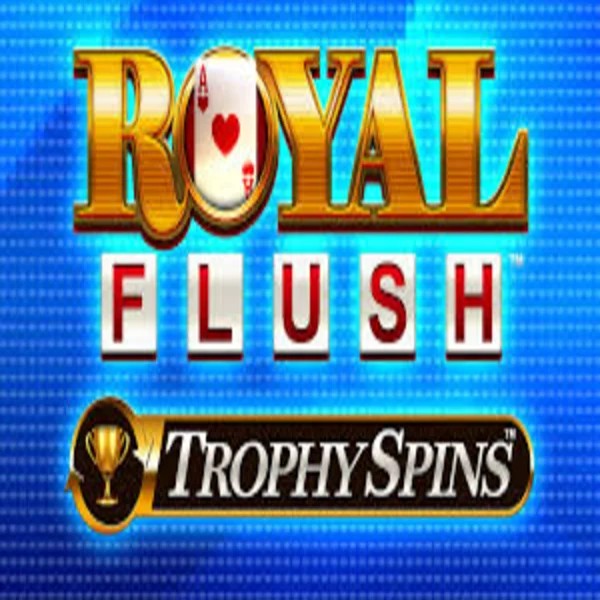 Royal Flush Trophy Spins logo – Slots by Greentube at Twindor Casino