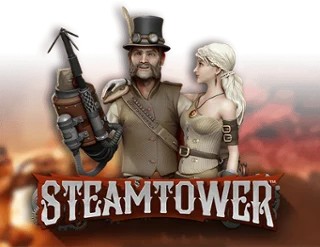 Steam Tower Slot casino game by NetEnt – featured logo at Twindor Casino