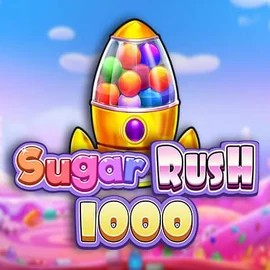Sugar Rush 1000 logo by Pragmatic Play at Twindor CasinoSugar Rush 1000