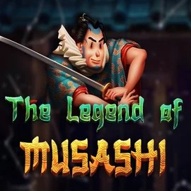 Logo of The Legend of Musashi from Peter & Sons at Twindor Casino