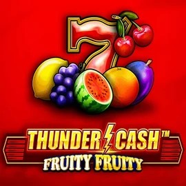 Thunder Cash Fruity Fruity slot logo by Novomatic at Twindor CasinoThunder Cash Fruity Fruity