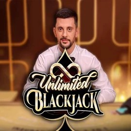 Logo of Unlimited Blackjack from Ezugi at Twindor Casino